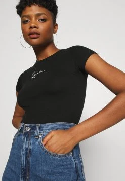 Angebote 🛒 Karl Kani SMALL SIGNATURE SHORT TEE - T-Shirt Print - Black, Damen 🧨 -Karl Kani Verkäufe 373d0226369747828af7a6afa7a25cbb