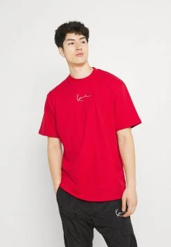 Coupon 🤩 Karl Kani SMALL SIGNATURE TEE UNISEX - T-Shirt Basic - Red ✨