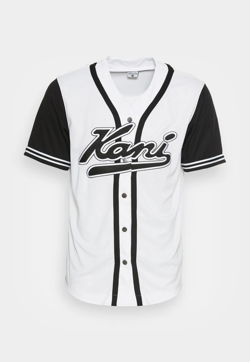 Neu 🎉 Karl Kani VARSITY BLOCK ⚾ BASEBALL UNISEX - T-Shirt Print - White/black ❤️ 6 Neu 🎉 Karl Kani VARSITY BLOCK ⚾ BASEBALL UNISEX - T-Shirt Print - White/black ❤️ – Bild 4