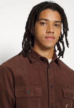 Aktion ✔️ Karl Kani CHEST SIGNATURE 👏 SHIRT UNISEX - Übergangsjacke - Brown ⌛ -Karl Kani Verkäufe 3e6eda7993824cad90970466995ae2d3