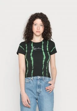 Angebote 🔔 Karl Kani SMALL SIGNATURE TIE DYE SHORT TEE - T-Shirt Print - Black, Damen 🔔