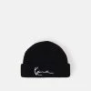 Auslauf ⌛ Karl Kani SIGNATURE FISHERMAN BEANIE - Mütze - Black, Unisex 🥰
