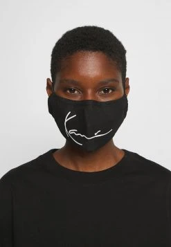 Besorgen 🔥 Karl Kani SIGNATURE FACE MASK - Stoffmaske - Black, Unisex 😉