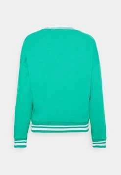 Am billigsten ❤️ Karl Kani RETRO COLLEGE CREW - Sweatshirt - Dark Mint, Damen 🎁 -Karl Kani Verkäufe 40dd688baa374ed6ad88f6e20e171d9d