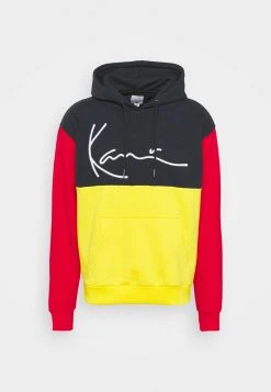Billig 😉 Karl Kani SIGNATURE BLOCK TEDDY HOODIE UNISEX - Kapuzenpullover - Yellow 💯 -Karl Kani Verkäufe 416a93d3b9014cc08e2298933f273a90