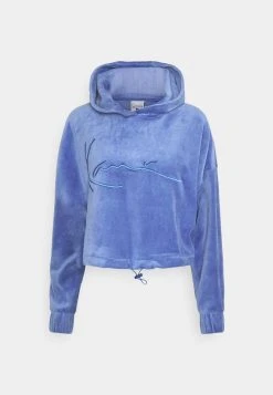 Blitzangebot 👏 Karl Kani SIGNATURE CROP NICKI HOODIE - Sweatshirt - Blue, Damen ⭐ -Karl Kani Verkäufe 43e444728942467686bfd08c7894eafb