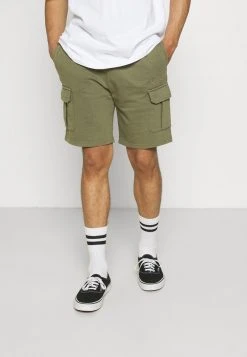 Neu ❤️ Karl Kani SMALL SIGNATURE WASHED - Shorts - Green, Herren 🎉