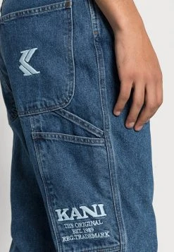 Blitzangebot ✨ Karl Kani RETRO WORKWEAR - Jeans Tapered Fit - Dark Indigo, Herren 👍 -Karl Kani Verkäufe 457e218461054fa983de47c35f23b367