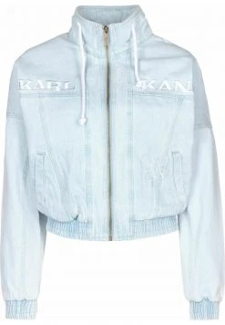 Top 10 ❤️ Karl Kani RETRO SCRIBBLE - Jeansjacke - Bleached Blue, Damen 🛒