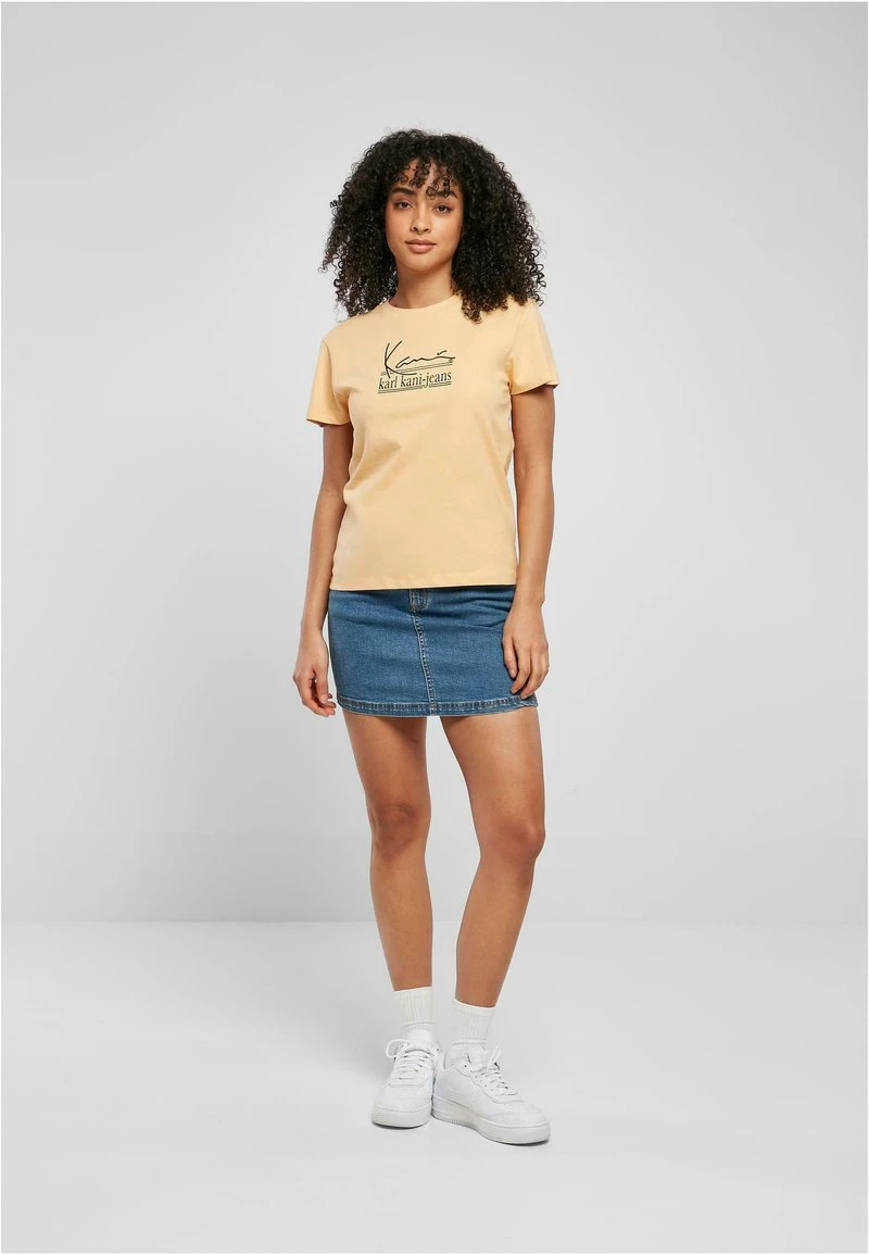 Coupon 🥰 Karl Kani T-Shirt Print - Apricot, Damen 🎁 4 Coupon 🥰 Karl Kani T-Shirt Print - Apricot, Damen 🎁 – Bild 2