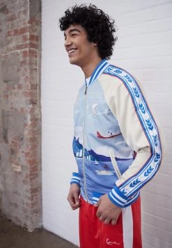 Beste Bewertungen von ✨ Karl Kani MOTIF SOUVENIR JACKET - Bomberjacke - Multicolor, Herren 😀