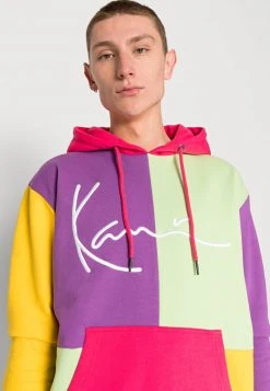 Bester Verkauf 🤩 Karl Kani UNISEX SIGNATURE BLOCK HOODIE - Sweatshirt - Multicolor 🎁 -Karl Kani Verkäufe 499f9d060a54436fb75727d9b0695419