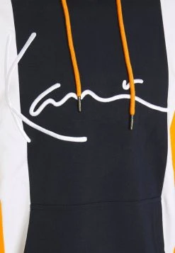 Bestpreis ✨ Karl Kani SIGNATURE BLOCK HOODIE - Kapuzenpullover - Navy, Herren 👏 -Karl Kani Verkäufe 49d99218e6844bebbfdb441192823f1e