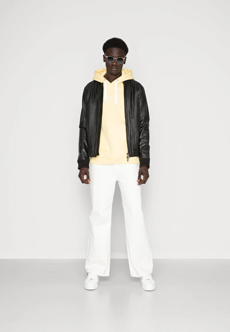 Auslauf 🔥 Karl Kani SMALL SIGNATURE ESSENTIAL HOODIE UNISEX - Kapuzenpullover - Light Yellow ❤️ 4 Auslauf 🔥 Karl Kani SMALL SIGNATURE ESSENTIAL HOODIE UNISEX - Kapuzenpullover - Light Yellow ❤️ – Bild 2