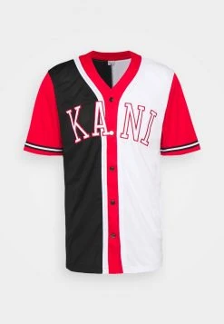 Bestes Angebot ⌛ Karl Kani COLLEGE BLOCK ⚾ BASEBALL ✔️ SHIRT - Hemd - Black, Herren 🎁 -Karl Kani Verkäufe 4bd3af381dfa46b4841897f1ff38184e