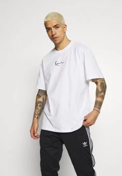 Schlussverkauf ⭐ Karl Kani KK SIGNATURE TEE - T-Shirt Basic - White, Herren 🤩