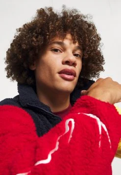 Am billigsten 😉 Karl Kani SIGNATURE BLOCK TEDDY JACKET UNISEX - Fleecejacke - Navy ✨ -Karl Kani Verkäufe 4d1d4bec5382423e80ee63271d7df7a9