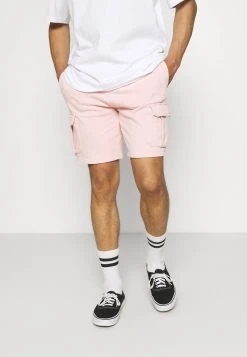 Am billigsten 🔥 Karl Kani SMALL SIGNATURE WASHED - Shorts - Rose, Herren ⌛