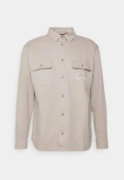 Top 10 ⭐ Karl Kani UNISEX CHEST SIGNATURE - Übergangsjacke - Taupe 🎉