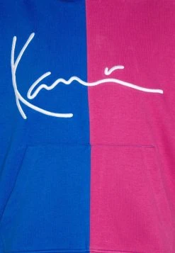 Aktion ⭐ Karl Kani SIGNATURE BLOCK HOODIE - Kapuzenpullover - Blue/pink, Damen 🎁 -Karl Kani Verkäufe 4e54a78def1c483b8d9e0939a0db5df3