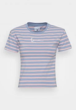 Am billigsten 🛒 Karl Kani SMALL SIGNATURE TIGHT STRIPE TEE - T-Shirt Print - Blue, Damen ⭐ -Karl Kani Verkäufe 52b0e265852e451b955e83c273f051a6