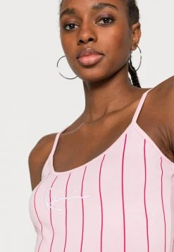 Billig 😉 Karl Kani SMALL SIGNATURE PINSTRIPE DRESS - Jerseykleid - Rose, Damen 👏 -Karl Kani Verkäufe 536e7b709acd49ae8f72feeabef9a265