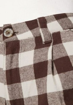 Beste Bewertungen von 🔔 Karl Kani RETRO WIDE LEG CHECK PANTS - Stoffhose - Sand, Damen 💯 -Karl Kani Verkäufe 536f941943a740b09efe91cc860e26cc