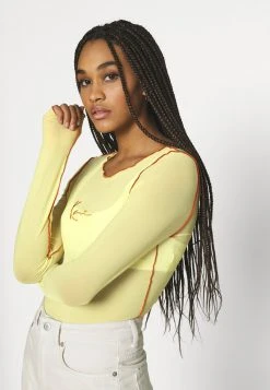 Beste Bewertungen von ⌛ Karl Kani SMALL SIGNATURE - Langarmshirt - Lime, Damen ⭐ -Karl Kani Verkäufe 543a2dd83238411e8817a8c9d1c8c60f