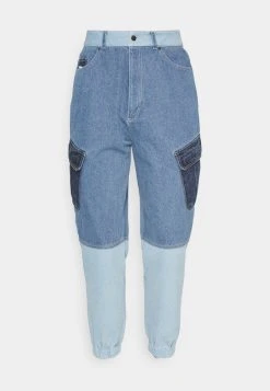 Aktion 😍 Karl Kani BLOCK PANTS - Jeans Tapered Fit - Blue, Herren 😉 -Karl Kani Verkäufe 54c22fd8ee154418b2f00249eee85659