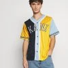 Aktion 🎁 Karl Kani COLLEGE BLOCK PINSTRIPE ⚾ BASEBALL - T-Shirt Print - Yellow, Herren ❤️ -Karl Kani Verkäufe 55fb30e3493b4600ba38fe35197e1a58