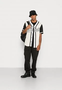 Blitzangebot ✔️ Karl Kani VARSITY BLOCK ⚾ BASEBALL UNISEX - T-Shirt Print - Light Sand/black/white ❤️ -Karl Kani Verkäufe 5675f654f7f74f03be0d1cef85872d88