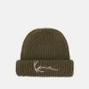 Besorgen ❤️ Karl Kani SIGNATURE FISHERMAN BEANIE UNISEX - Mütze - Olive 💯