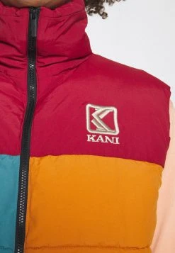 Bester Verkauf 😍 Karl Kani BLOCK PUFFER VEST UNISEX - Weste - Dark Red 👍 -Karl Kani Verkäufe 58c218aa9be846c880b3379bfc1aa854