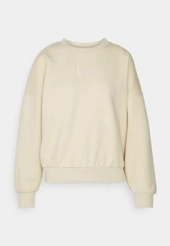 Am billigsten ✔️ Karl Kani SMALL SIGNATURE CREW - Sweatshirt - Light Sand, Damen 🎁 -Karl Kani Verkäufe 593a318e7a97413fbf76d17dacb728ec