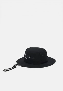Neu ❤️ Karl Kani SIGNATURE FISHER HAT - Hut - Black, Herren ⌛