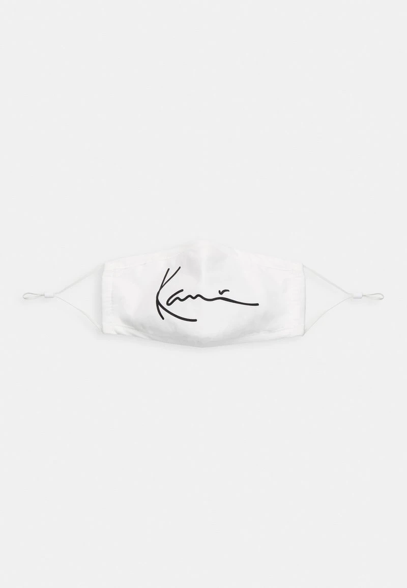 Bester Verkauf ⌛ Karl Kani SIGNATURE FACE MASK - Stoffmaske - White, Unisex ✔️ 7 Bester Verkauf ⌛ Karl Kani SIGNATURE FACE MASK - Stoffmaske - White, Unisex ✔️ – Bild 5
