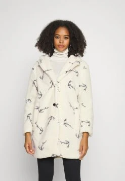 Großhandel 😍 Karl Kani SIGNATURE LOGO TEDDY - Wintermantel - Cream, Damen 😉