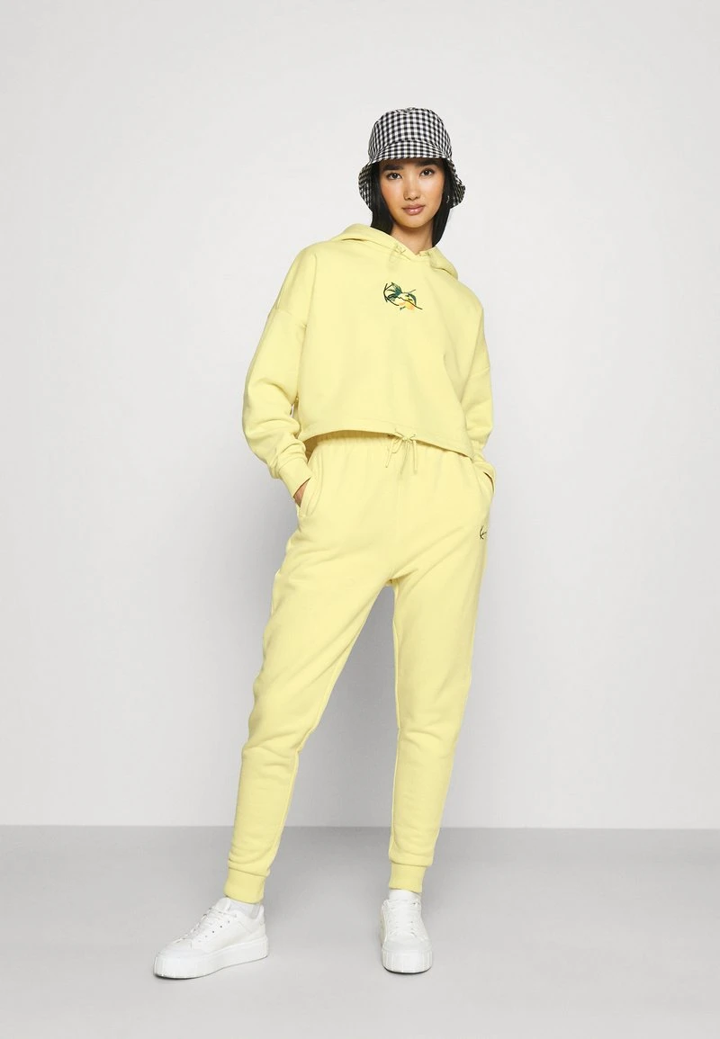 Top 10 😉 Karl Kani SMALL SIGNATURE CROP HOODIE LIGHT - Kapuzenpullover - Yellow, Damen ⭐ 4 Top 10 😉 Karl Kani SMALL SIGNATURE CROP HOODIE LIGHT - Kapuzenpullover - Yellow, Damen ⭐ – Bild 2