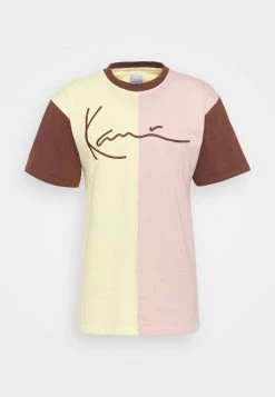 Coupon 🎁 Karl Kani UNISEX SIGNATURE BLOCK TEE - T-Shirt Print - Light Yellow ✔️ -Karl Kani Verkäufe 5d9ef86784564545953469294837bb92