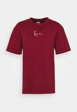 Top 10 🎁 Karl Kani SMALL SIGNATURE TEE UNISEX - T-Shirt Basic - Dark Red 🌟 -Karl Kani Verkäufe 5e83e6b26b0e484989297b29e6f5fd50