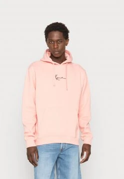 Blitzangebot 💯 Karl Kani SMALL SIGNATURE HOODIE UNISEX - Kapuzenpullover - Light Rose ❤️