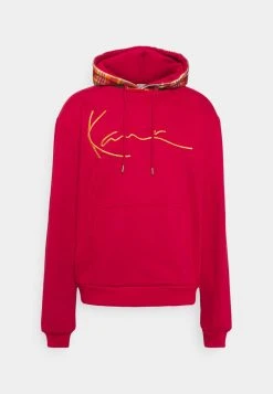 Am billigsten ⭐ Karl Kani SIGNATURE PATCH HOODIE UNISEX - Sweatshirt - Dark Red 🔥 -Karl Kani Verkäufe 5fe85d464b7442198688bbb85a1aa185
