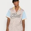 Besorgen 🌟 Karl Kani VARSITY ⚾ BASEBALL SHIRT UNISEX - Hemd - Light Sand 🧨 -Karl Kani Verkäufe 643cc58fc1134067ad9fa061c8e24e0b