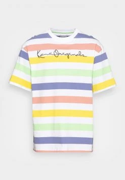 Brandneu 😍 Karl Kani ORIGINALS STRIPE TEE - T-Shirt Print - Mint, Unisex ⌛ -Karl Kani Verkäufe 654024dc7c9e4c8b9073c8516c736bbc