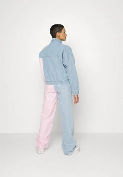 Top 10 ✔️ Karl Kani ORIGINALS BLOCK JACKET - 🔥 Jeansjacke - Rose/blue, Damen ✔️ -Karl Kani Verkäufe 65be9de1c61143a2aca2470497203655