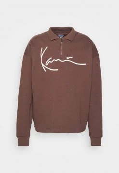 Auslauf 👏 Karl Kani SIGNATURE TROYER UNISEX - Sweatshirt - Brown ✔️ -Karl Kani Verkäufe 661f312dd6e54487b185ec855cd93b89