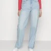 Brandneu 💯 Karl Kani SLIT - Jeans Relaxed Fit - Light Blue, Damen 🔥 -Karl Kani Verkäufe 6860669f90684b9dbb38735a80221ff0