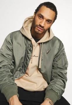 Bestpreis 😉 Karl Kani UNISEX SMALL SIGNATURE HOODY - Kapuzenpullover - Sand ✨ -Karl Kani Verkäufe 6b03d32d46f9411086ecf085e40d11fd