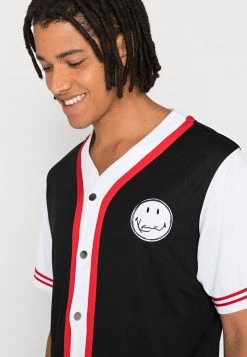 Brandneu ❤️ KARL KANI X SMILEY® OG SCRIBBLE ⚾ BASEBALL 👍 SHIRT - Hemd - Black, Herren ⭐ -Karl Kani Verkäufe 6c0a1dcd6c3946eca26dd944f2972ed1