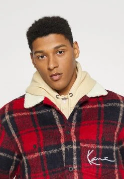 Besorgen 🧨 Karl Kani CHEST SIGNATURE SHIRT JACKET UNISEX - Übergangsjacke - Black ⌛ -Karl Kani Verkäufe 6d70afa2cd2346dda7f8024d6367b7cf